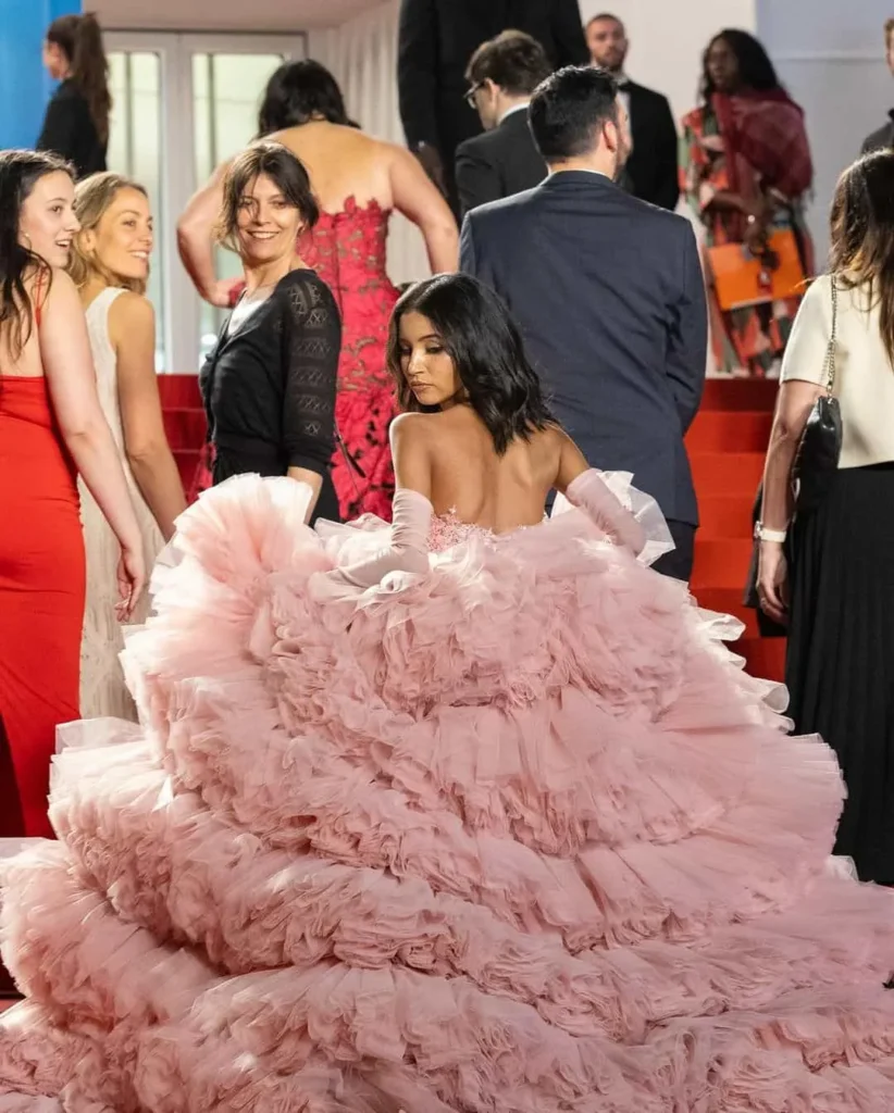 Nancy Tyagi's Dreamy Photos From Cannes 2024 Red Carpet